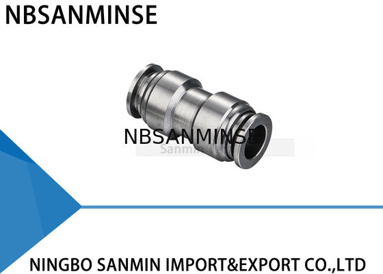 ผลักดันในอาหารเกรด SS316L อุปกรณ์นิวเมติกแอร์, Anticorrosion สแตนเลสยูเนี่ยนตรงฟิตติ้ง