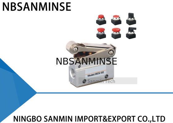NBSANMINSE MOV 1/8 G กระทู้ชุดวิศวกรรมวาล์วมือควบคุมนิวเมติกแอร์วาล์ว