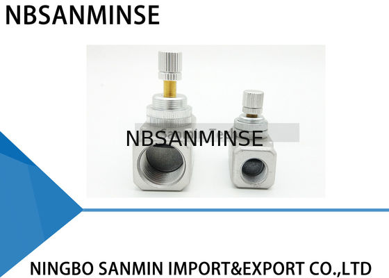 NBSANMINSE RE ไหลความจุวาล์วควบคุม G กระทู้ 1/8 1/4 3/8 1/2 นิวเมติกแอร์วาล์วชนิดมาตรฐาน