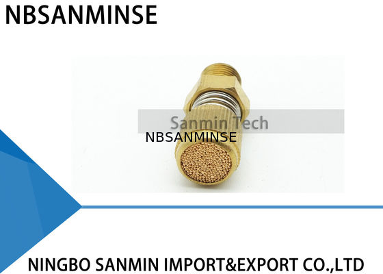 อุปกรณ์นิวเมติกแอร์ NBSANMINSE SD ประเภทของ Timing ลมท่อไอเสียทองเหลืองเงียบสนิท