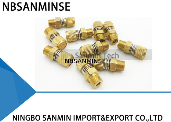 อุปกรณ์นิวเมติกแอร์ NBSANMINSE SD ประเภทของ Timing ลมท่อไอเสียทองเหลืองเงียบสนิท