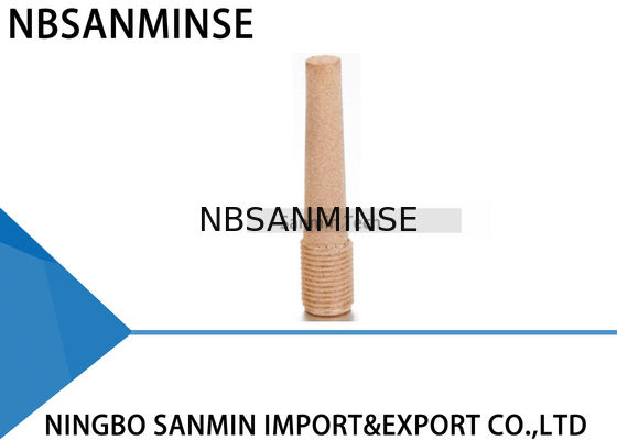 ทองเหลืองอุปกรณ์นิวเมติกแอร์ NBSANMINSE 1/8 1/4 G ประเภท Air Silencer ประเภทตัวกรอง