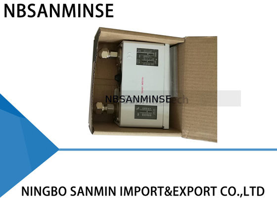 Industrial PC58 สวิตช์ความดันแบบคู่อากาศ / น้ำพร้อมคะแนนความดันสองจุด