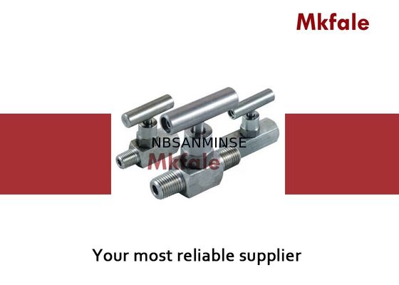 วาล์วเข็มมินิเหล็กกล้าคาร์บอนขนาด 6000 Psi