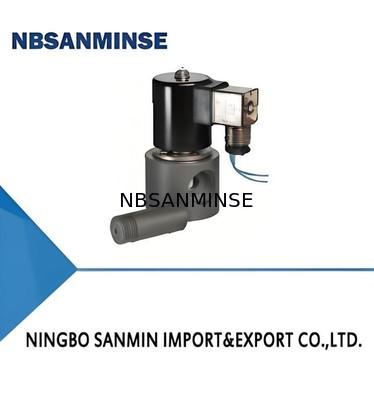 PP/PPH/PVC/PTFE Electromagnetic Solenoid Valve สําหรับการแปรรูปแร่และโลหะที่มีก้อนน้ํา 0 ถึง 1 m และอุณหภูมิบริเวณสูงสุด +60 °C