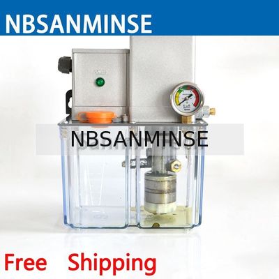 NBSANMINSE SDR5-34Z จาระบีหล่อลื่นปั๊ม 4 Mpa AC 380 โวลต์ 50 เฮิร์ตพร้อมวาล์วล้นสำหรับระบบหล่อลื่น