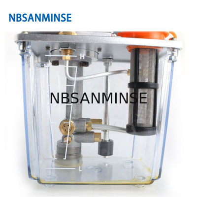 NBSANMINSE SDX2-22C บางหล่อลื่นน้ำมันปั๊มเกียร์ 2 ลิตร 3 ลิตร 2 Mpa กับเดี่ยว / คู่จอแสดงผลดิจิตอลสำหรับ CNC Ma