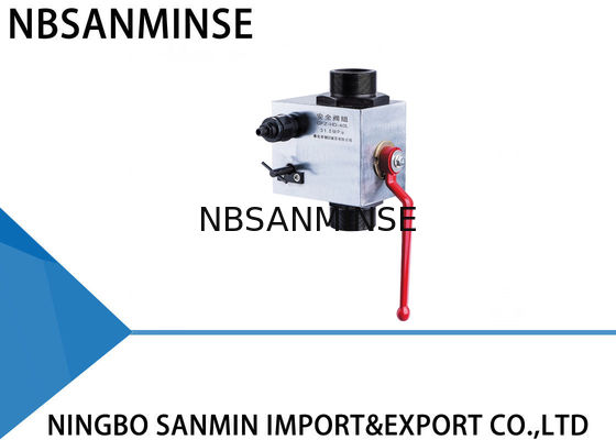 เธรดการเชื่อมต่อไฮดรอลิกสะสมหยุดวาล์วด้วยแรงดันสูง
