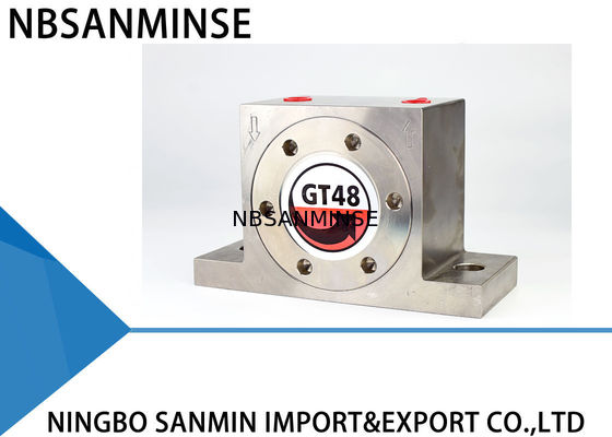 GT Turbine Air Vibrator เครื่องสั่นป้องกันสนิมสเตนเลสส่วนประกอบนิวเมติกสำหรับสายพานลำเลียงป้อน