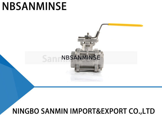 CF8M 1 นิ้วไฮดรอลิบอลวาล์วแรงดันสูง 1000psi น้ำน้ำมันและก๊าซสแตนเลส SS316 น้ำมันก๊าซน้ำท่อสายแอพลิเคชัน