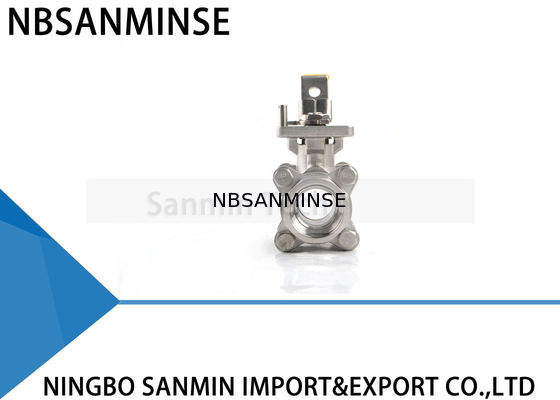 CF8M 1 นิ้วไฮดรอลิบอลวาล์วแรงดันสูง 1000psi น้ำน้ำมันและก๊าซสแตนเลส SS316 น้ำมันก๊าซน้ำท่อสายแอพลิเคชัน