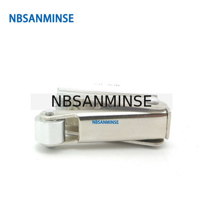 NBSANMINSE MOV 1/8 G กระทู้วิศวกรรมวาล์วนิวเมติกควบคุมอากาศวาล์วลูกกลิ้งกดเลือกสำหรับเครื่องแพคเกจอัตโนมัติ