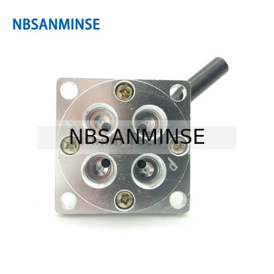 NBSANMINSE K34R6 G1 / 4 "สลับมือวาล์ววาดวาล์ววิศวกรรมนิวเมติกคู่มือวาล์ว G 1/4 กระทู้