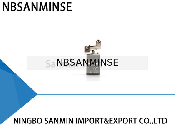 NBSANMINSE R-3-M5 2/3 way Air Mechnical Roller Valve สายการผลิตอัตโนมัติของระบบนิวเมติก