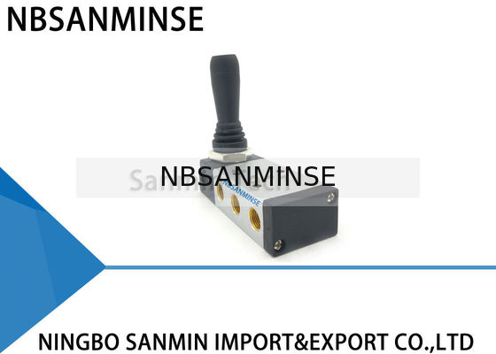 NBSANMINSE 4H210 4H310 4H430 ดึงวาล์ว 1/8 1/4 3/8 1/2 สองตำแหน่งสามตำแหน่งห้าวิธีสามตำแหน่งควบคุมอากาศ