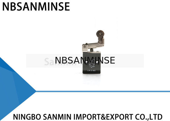 NBSANMINSE L-3-M5 LN-3-M5 2/3 way Mechnical วาล์วอลูมิเนียม festo airtac smc ประเภทแพคเกจการผลิตสายอัตโนมัติ