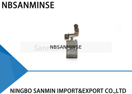 NBSANMINSE L-3-M5 LN-3-M5 2/3 way Mechnical วาล์วอลูมิเนียม festo airtac smc ประเภทแพคเกจการผลิตสายอัตโนมัติ