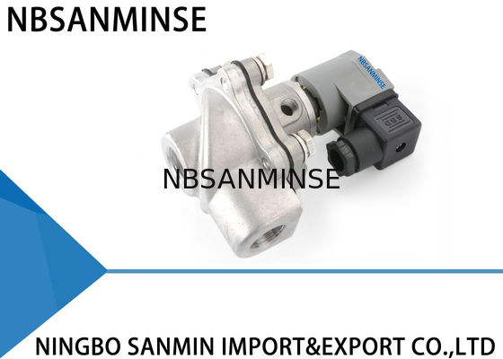 RMF-Z-15 1/2 มุมขวาประเภทชีพจรเจ็ทวาล์วเก็บฝุ่นโซลินอยด์ไดอะแฟรมวาล์ว RFS AC110V / AC220V / DC24V