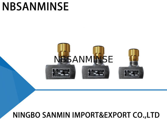 วาล์วปีกผีเสื้อทางเดียวแบบท่อ LA L AL อุตสาหกรรมไฮดรอลิก