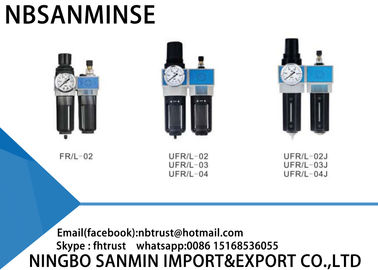 Air Filter Regulator Lubricator นิวเมติกสองหน่วย FRL Automation CNC Machine อะไหล่เครื่องอัดอากาศ