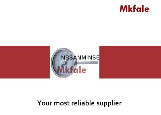 Class 2.5 SMKS เครื่องวัดอุณหภูมิ Bimetallic สแตนเลสสตีลเทอร์โมมิเตอร์ปกติอุตสาหกรรม