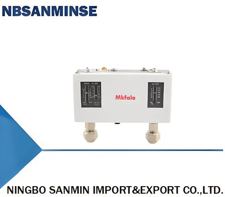 NBSANMINSE PC58 G NPT 1/4 UF7/16 M12X1.25 เครื่องปรับความดันแบบคู่ในอากาศและน้ํา