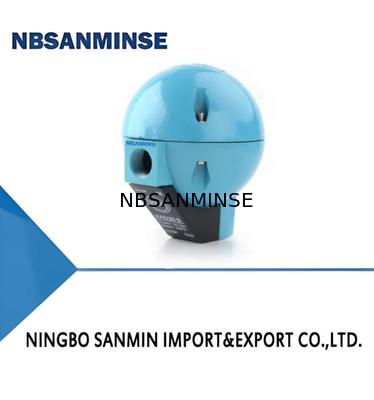 อุปกรณ์ระบายน้ำทิ้งแบบลูกลอยกลม NBSANMINSE G 1/2 SR20B พร้อมระบบระบายน้ำอัตโนมัติสำหรับวาล์วระบายน้ำของเครื่องอัดอากาศ